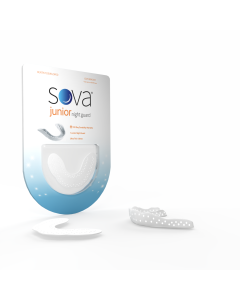 Защитная капа Sova Junior от скрежета зубов для детей (белая)
